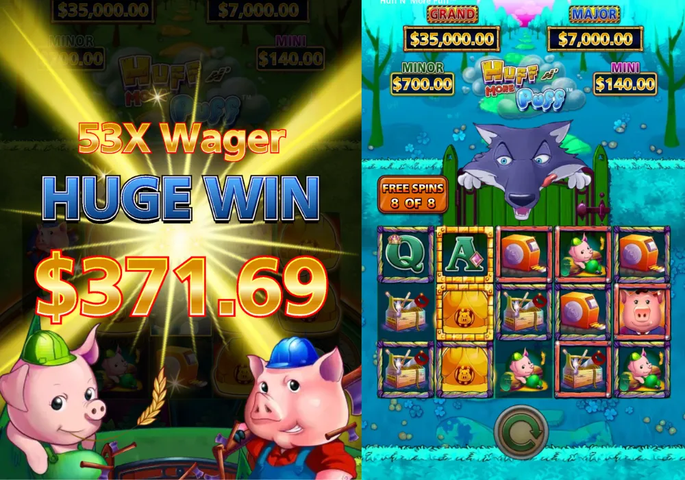 Huff N' More Puff App Slot
